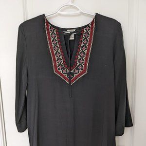 Forever21 Long Top, Black, Small Size